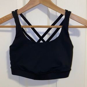 Lulu lemon cross back sports bra